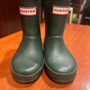 Hunter Forest Green Waterproof Boots